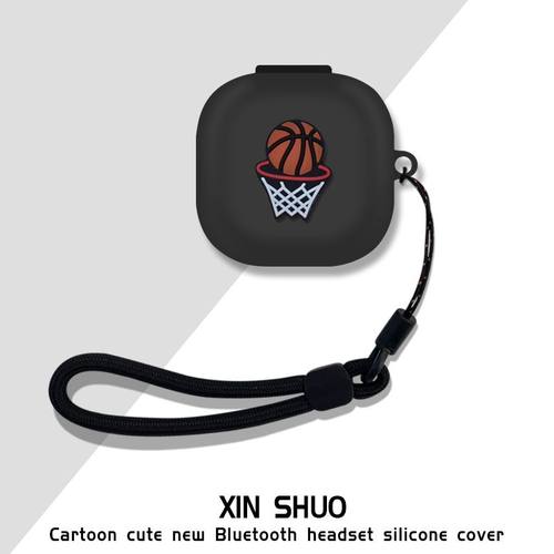 适用QCY Melobuds ANC保护套硅胶卡通动漫软壳全包连体壳QCY Melobuds ANC真无线蓝牙耳机充电仓盒软壳卡通