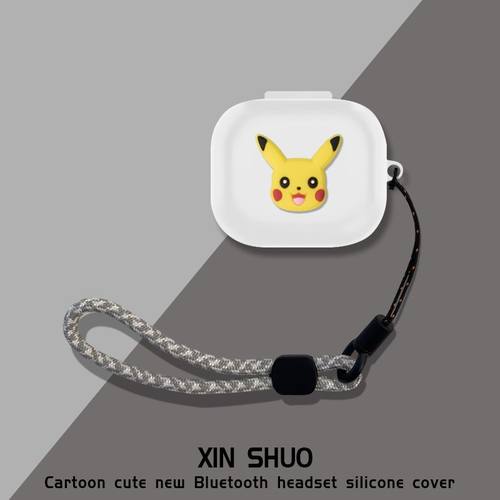 适用JBL Sense Pro耳机套硅胶卡通动漫防摔连体式软壳个性JBL Sense Pro无线耳机充电仓盒保护套硅胶创意潮壳