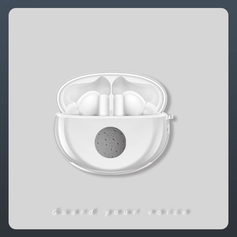 适用于华为Freebuds 5i耳机保护套透明华为5i耳机壳华为freebuds5i透明保护壳Freebuds5i充电仓外壳卡通可爱