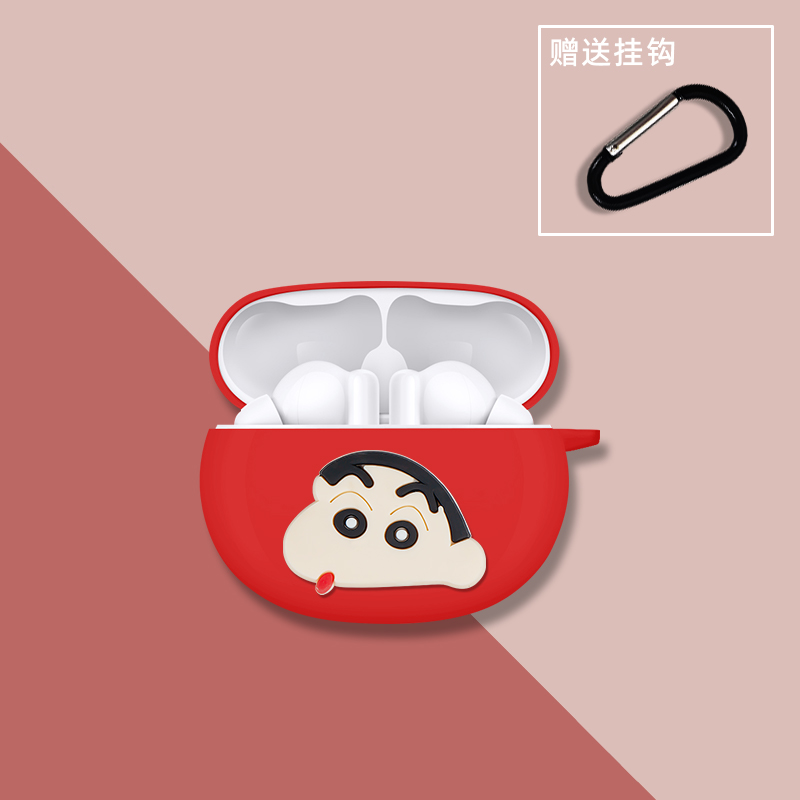 适用于荣耀earbuds3i保护套卡通创意荣耀3i耳机套新款真无线降噪蓝牙耳机荣耀Earbuds 3i保护壳硅胶防摔潮壳