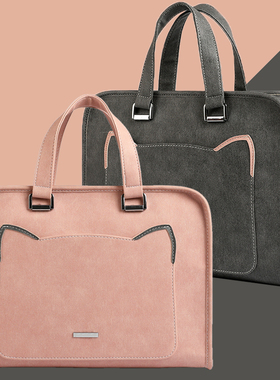 适用苹果手提笔记本电脑包16寸macbook华为matebook14女联想小新戴尔15pro13.3英寸15.6华硕air小米13保护套