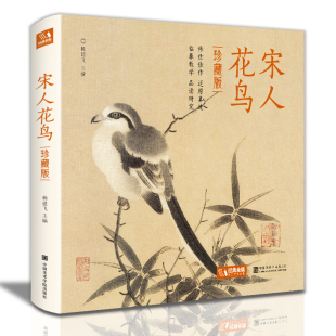 宋代经典 宋人花鸟 花鸟画作品集高清还原临摹鉴赏范本装 饰收藏中国画设色花鸟画册页精品正版 艺术小品集 精装 书籍 珍藏版