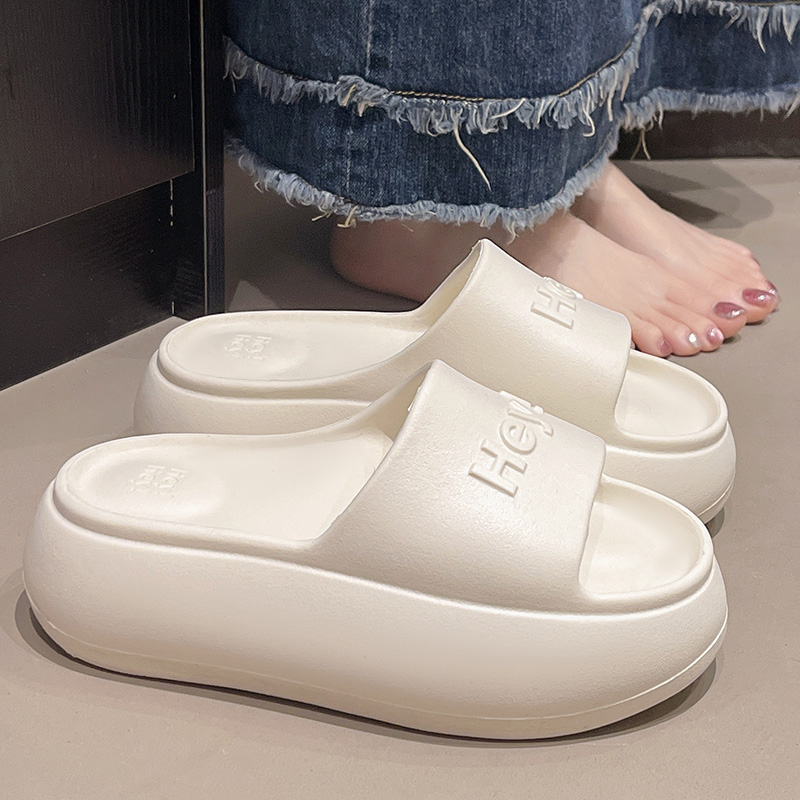 5CM增高厚底超火拖鞋夏