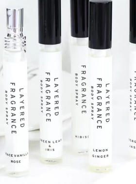 日本layered fragrance蕾野香水鲜梨香槟黑醋栗叶甜荔枝试香小样