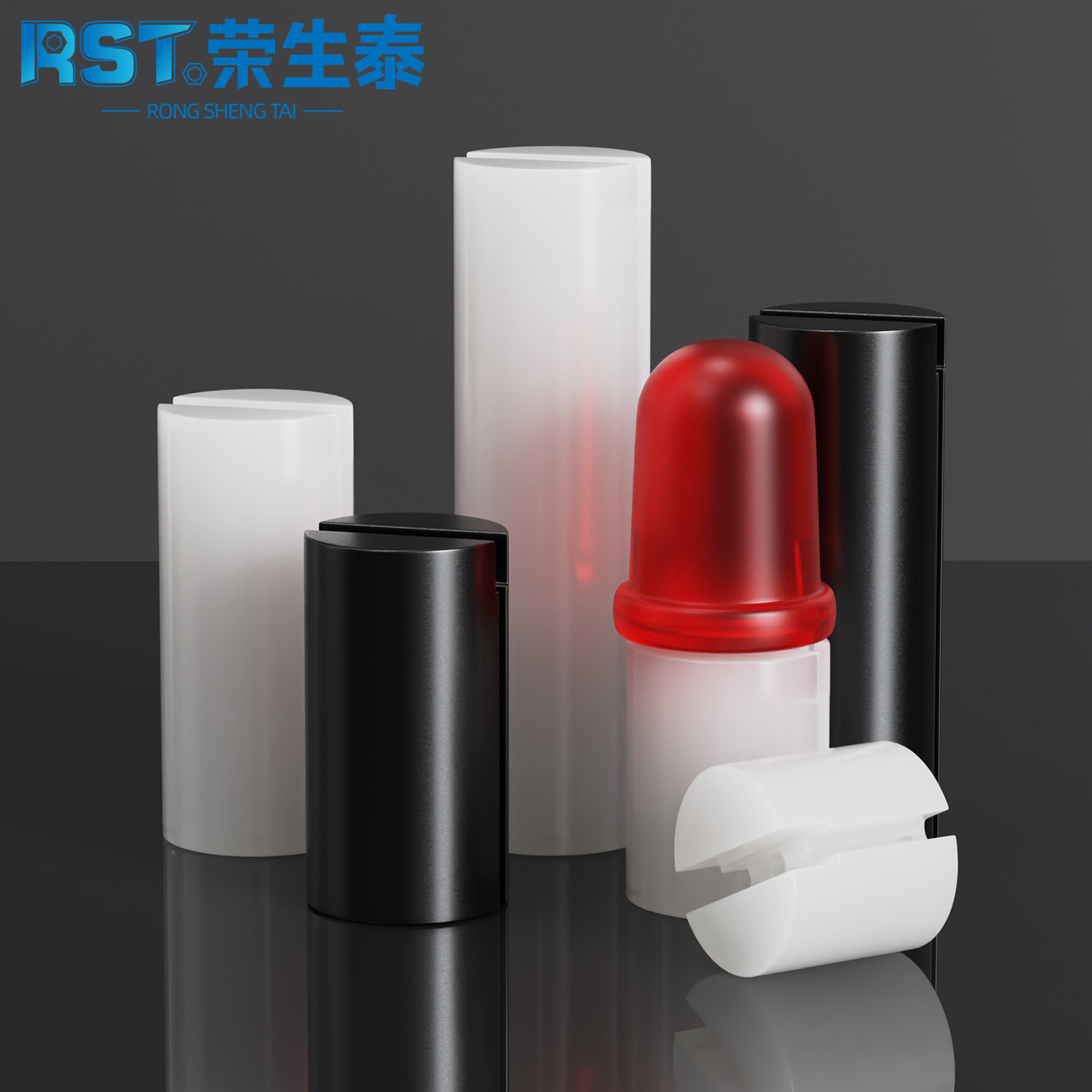 荣生泰LED灯座三孔发光管间隔柱