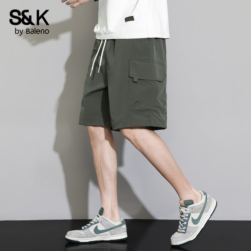 班尼路SK系列夏季2026新款男短裤