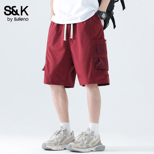 班尼路SK夏季工装短裤男士