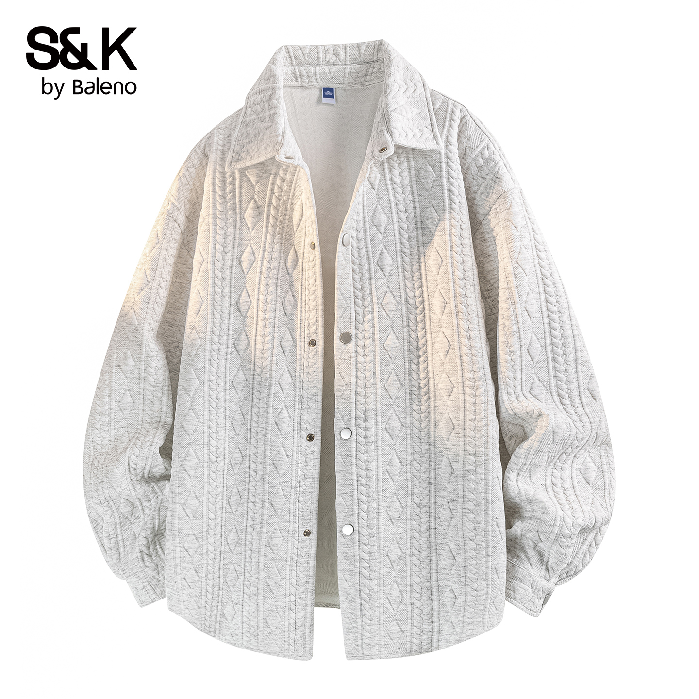 班尼路SK肌理感衬衫男士春秋季2025新款百搭时尚休闲翻领上衣服MS