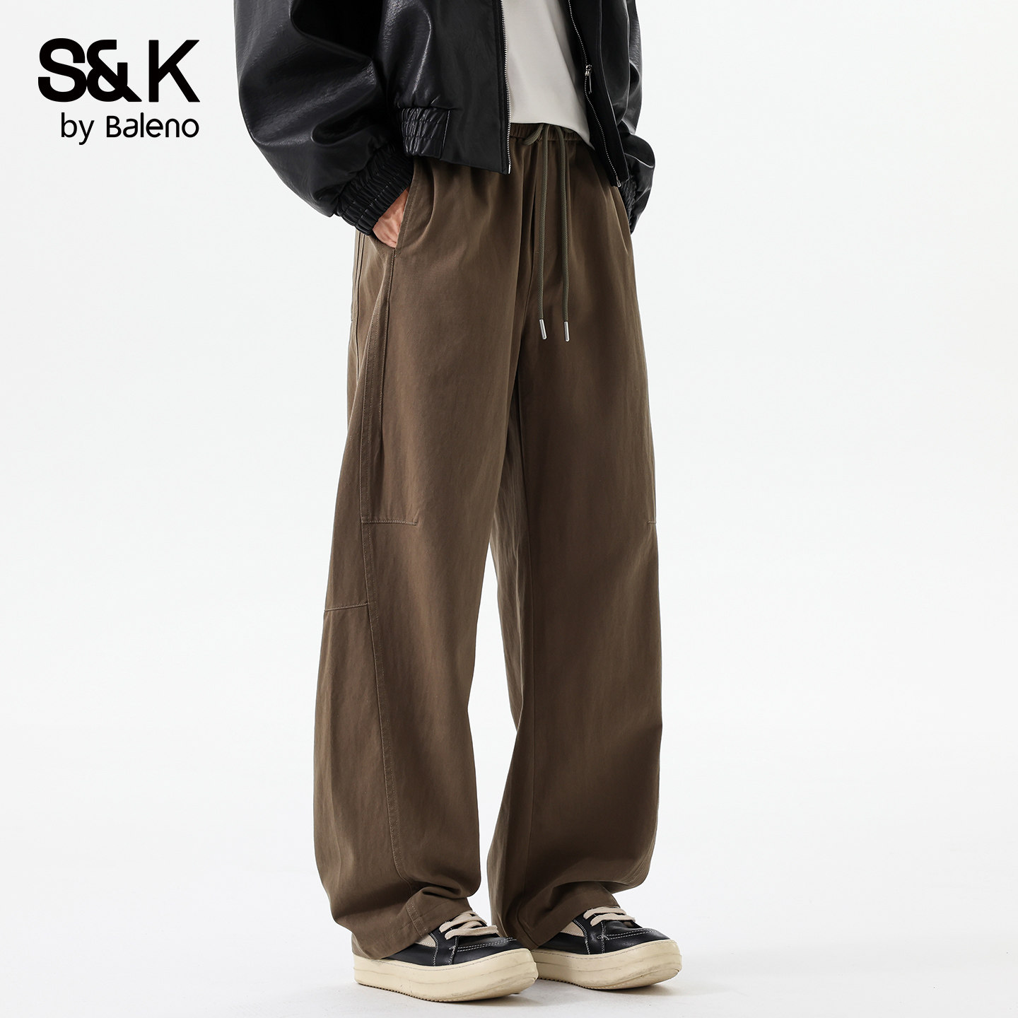 班尼路SK秋季男装潮牌休闲裤男图片
