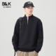 新款 班尼路SK半拉链卫衣男士 2025秋冬季 潮牌宽松套头立领上衣服YS