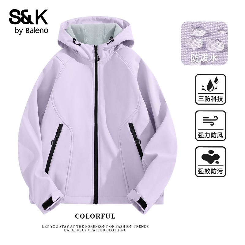 班尼路三防夹克外套女