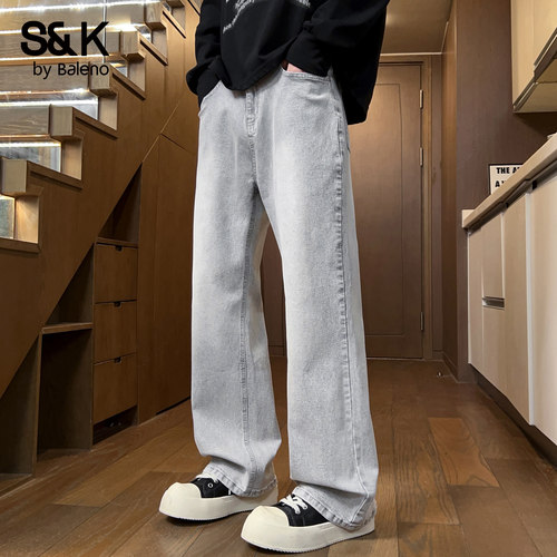 班尼路SK2026新款春夏男士牛仔裤
