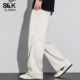 宽松纯色直筒长裤 班尼路SK春季 2026新款 美式 户外伞兵休闲裤 男士