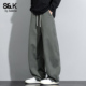 弯刀休闲裤 新款 男士 班尼路SK美式 宽松直筒工装 秋季 阔腿运动长裤