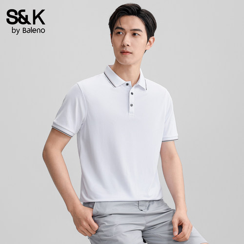 班尼路SK系列夏季2026新款POLO衫