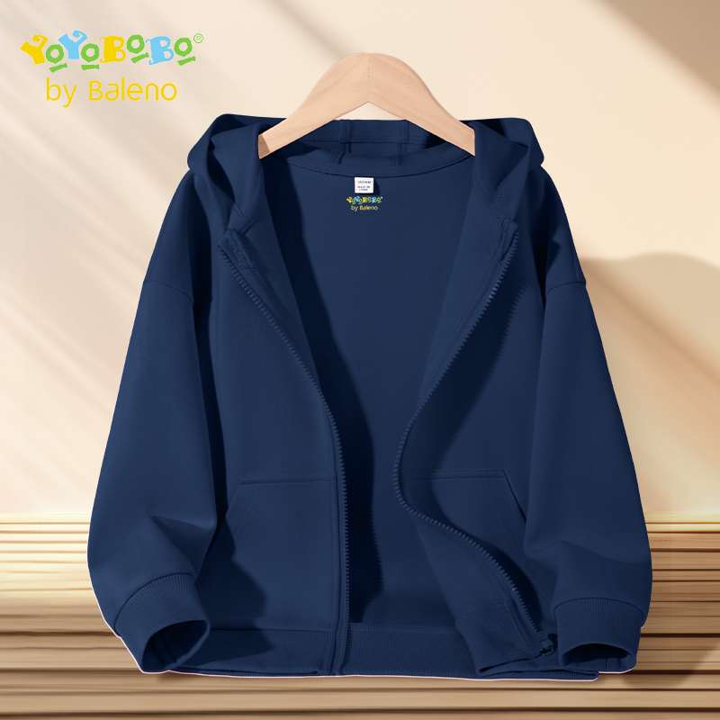 班尼路童装YBB系列男童卫衣外套秋季中大童休闲连帽上衣男孩秋装P