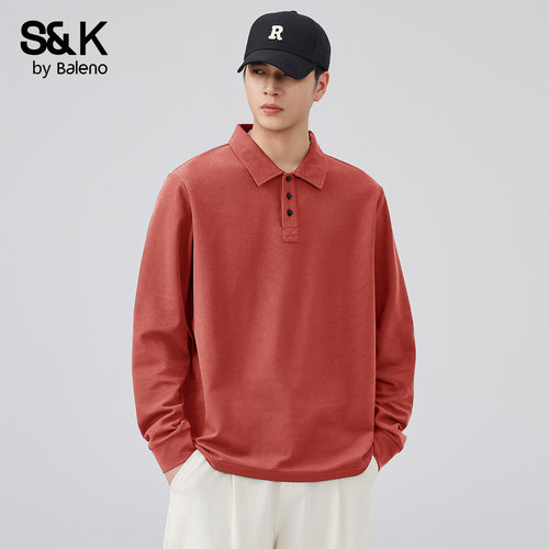 班尼路SK秋季长袖polo衫男款