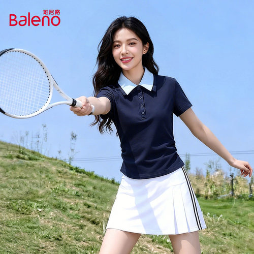 班尼路POLO衫短袖T恤女款