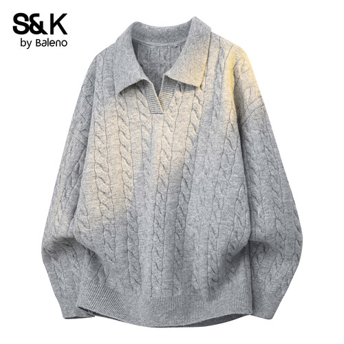 班尼路SK2026新款春季男士针织衫