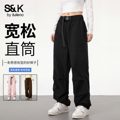 班尼路秋季新款女装休闲裤百搭款
