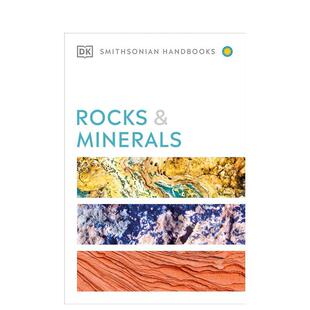 【预售】石头与矿物质（DK史密森尼学会科普书籍） Rocks & Minerals (DK Smithsonian Handbook) 英文进口原版社会科学图书DK (U