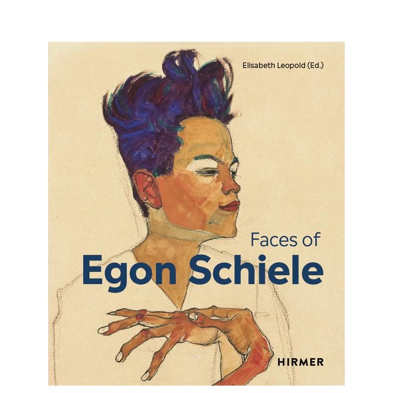 【预售】埃贡·席勒：自画像 The Faces of Egon Schiele?:?Self Portraits原版英文艺术画册画集