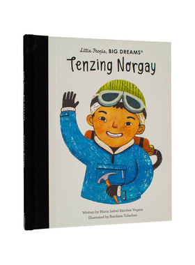 【现货】【小人物，大梦想】丹增·诺尔盖 【Little People，Big Dreams】Tenzing Norgay 原版英文儿童绘本