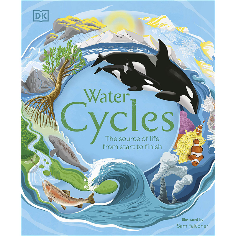 【预售】Water Cycles 水的循环 儿童青少年读物 英文原版图书籍进口正版