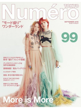 【订阅】NumeroTOKYO（ヌメロ?トウキョウ）日本日文原版女性时尚杂志年订10期 D274