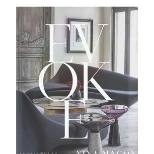 英文进口原版 Sieracki 唤醒：室内设计师Nina Jill with 设计图书外文Nina Nina Evoke Magon 预售