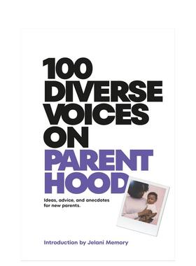 【预售】百位父母的多元育儿心经 100 Diverse Voices on Parenthood 英文进口原版图书DK外文正版