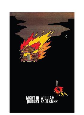 【预售】【复古经典美国哥特小说】八月之光 福克纳代表作 Light in August 英文进口原版文学小说外文图书William Faulkner