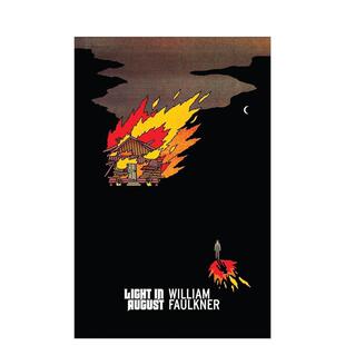 【预售】【复古经典美国哥特小说】八月之光 福克纳代表作 Light in August 英文进口原版文学小说外文图书William Faulkner