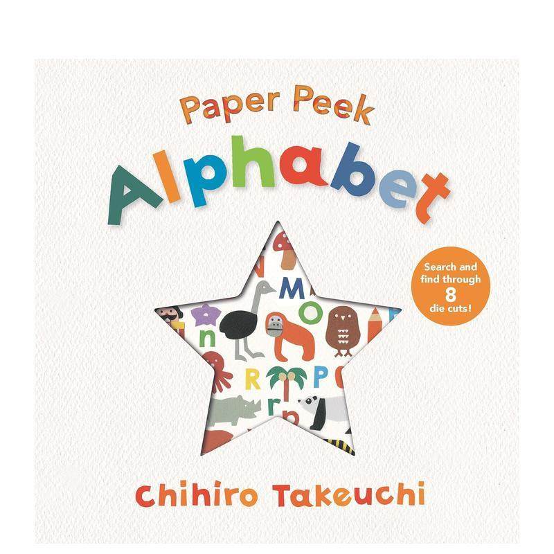 【现货】纸上窥探：字母表Paper Peek: Alphabet英文进口原版儿童图书3-6岁艺术启蒙Chihiro Takeuchi,书籍/杂志/报纸,艺术类原版书,淘宝优惠券,粉丝福利购,淘宝优惠卷