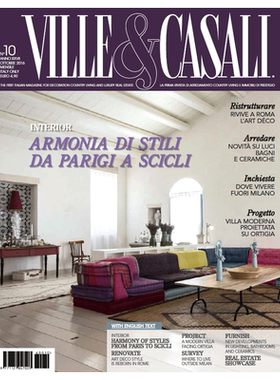 【订阅】VILLE＆CASALI意大利原版居家装饰杂志年订12期 B086