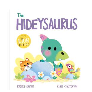 【预售】恐龙情感书：隐形龙 A DinoFeelings Book: The Hideysaurus 英文进口原版儿童故事图书Rachel Bright