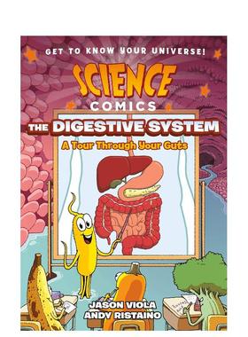 【现货】消化系统：肠道之旅 【Science Comics】The Digestive System: A Tour Through Your Guts 原版英文儿童漫画