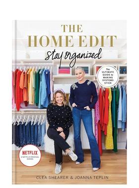 【预售】家里保持井井有条 The Home Edit Stay Organized 原版英文图书Clea Shearer and Joanna Teplin