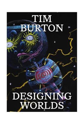 【预售】蒂姆·波顿：设计世界 Tim Burton Designing Worlds 英文进口原版艺术画册画集外文正版图书籍Maria McLintock