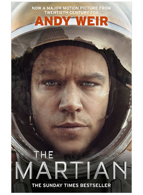 【预售】The Martian 火星救援 英文原版图书籍进口正版 外国文学小说电影原著 Andy Weir / Wil Wheaton