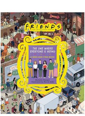 【预售】老友记:寻找深受喜爱的角色 官方授权互动书 Friends: The One 预售ere Everyone Is Hiding 原版英文生活