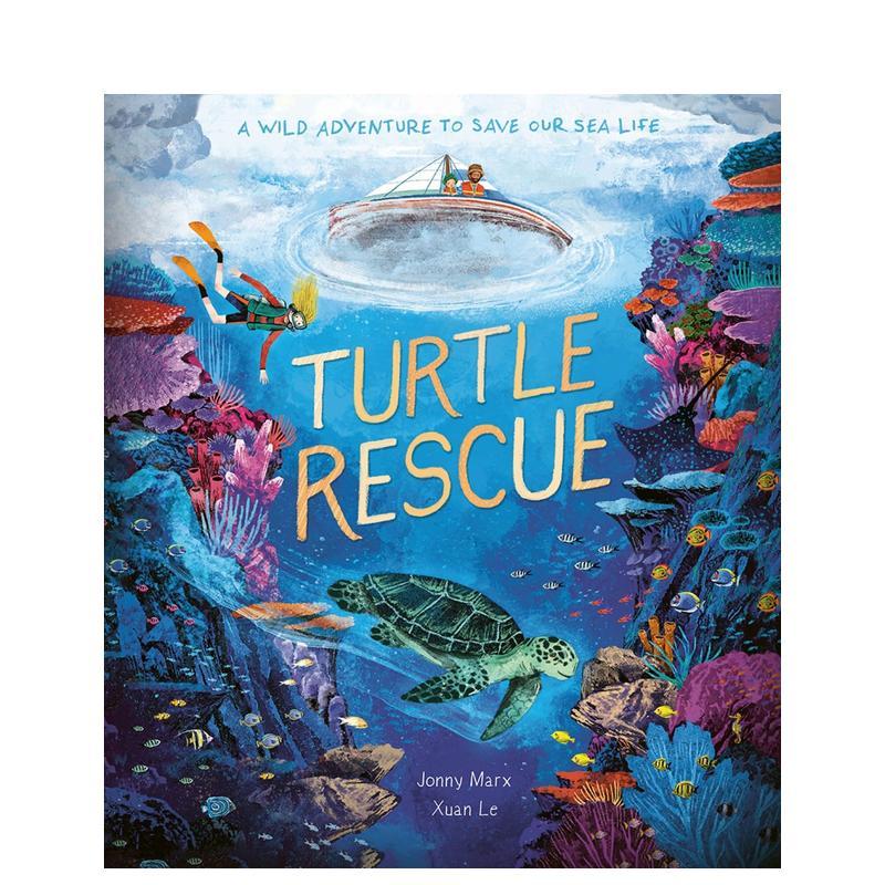营救海龟 海洋翻翻绘本 Tur