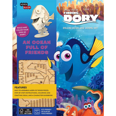 【预售】FINDING DORY DELUXE BOOK AND MODEL SET海底总动员多莉套装