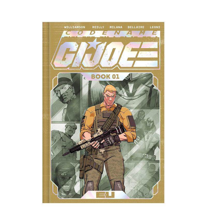 【现货】代号：特种部队 豪华典藏版 1 Codename: G.I. Joe Deluxe Edition Book One 英文进口原版漫画外文图书 Image comicsJos