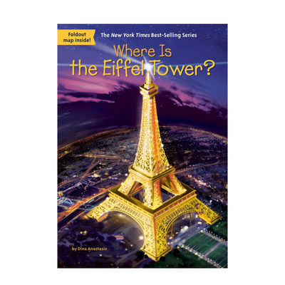 【现货】埃菲尔铁塔在哪里?Where Is The Eiffel Tower?英文原版儿童阅读