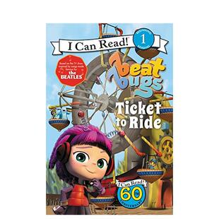 【现货】 Beat Bugs: Ticket to Ride，打败虫子:车票 英文原版图书籍进口正版 Meister 儿童分阶阅读