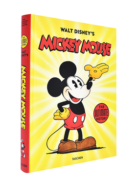 【预售】Walt Disney’s Mickey Mouse. The Ultimate History，华特·迪斯尼的米老鼠：进口正版 David Gerstein 漫画