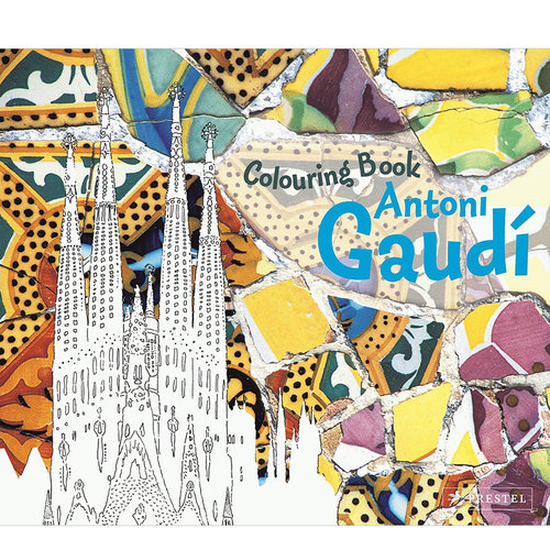 【预售】安东尼·高迪涂色书 Colouring Book Antoni Gaudi (Coloring Books) 英文原版图书籍 儿童艺术启蒙 Prestel Publishing