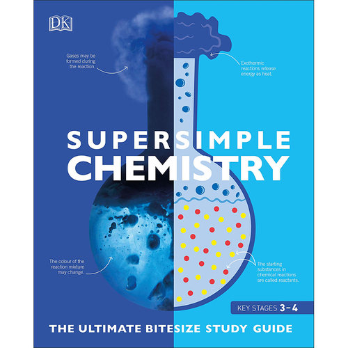 【现货】Super Simple Chemistry:The Ultimate Bitesize Study Guide简易化学 英文原版图书籍正版青少年读物DK系列化学研究指南