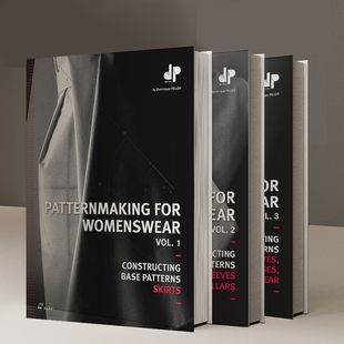 【WH】【套装3册】Patternmaking for Womenswear V1-V3 女装裁剪 卷1-卷3 时尚服装设计工具书